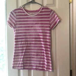 Pink and White Stripped T-Shirt